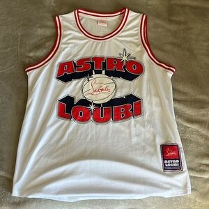 LIMITED EDITION CHRISTIAN LOUBOUTIN ASTROLOUBI BASKETBALL SHIRT
